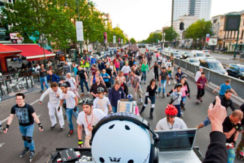 ROLLER BIKE PARADE