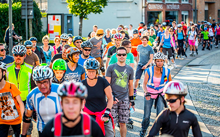 ROLLER BIKE PARADE