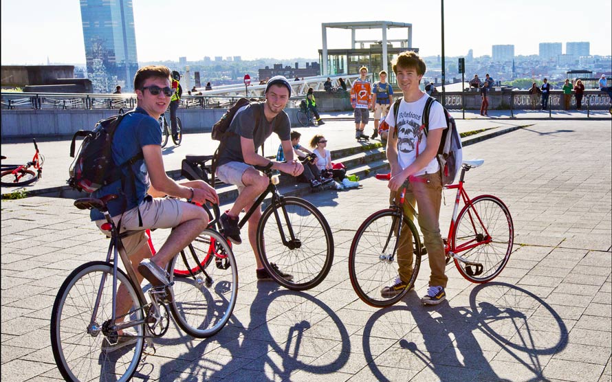 ROLLER BIKE PARADE