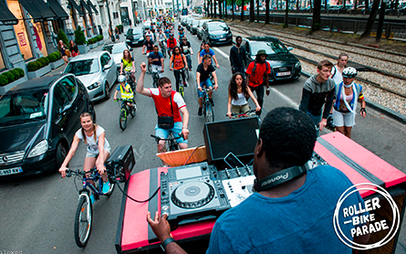 ROLLER BIKE PARADE