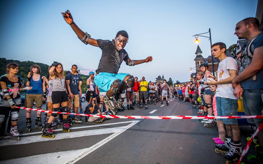 ROLLER BIKE PARADE