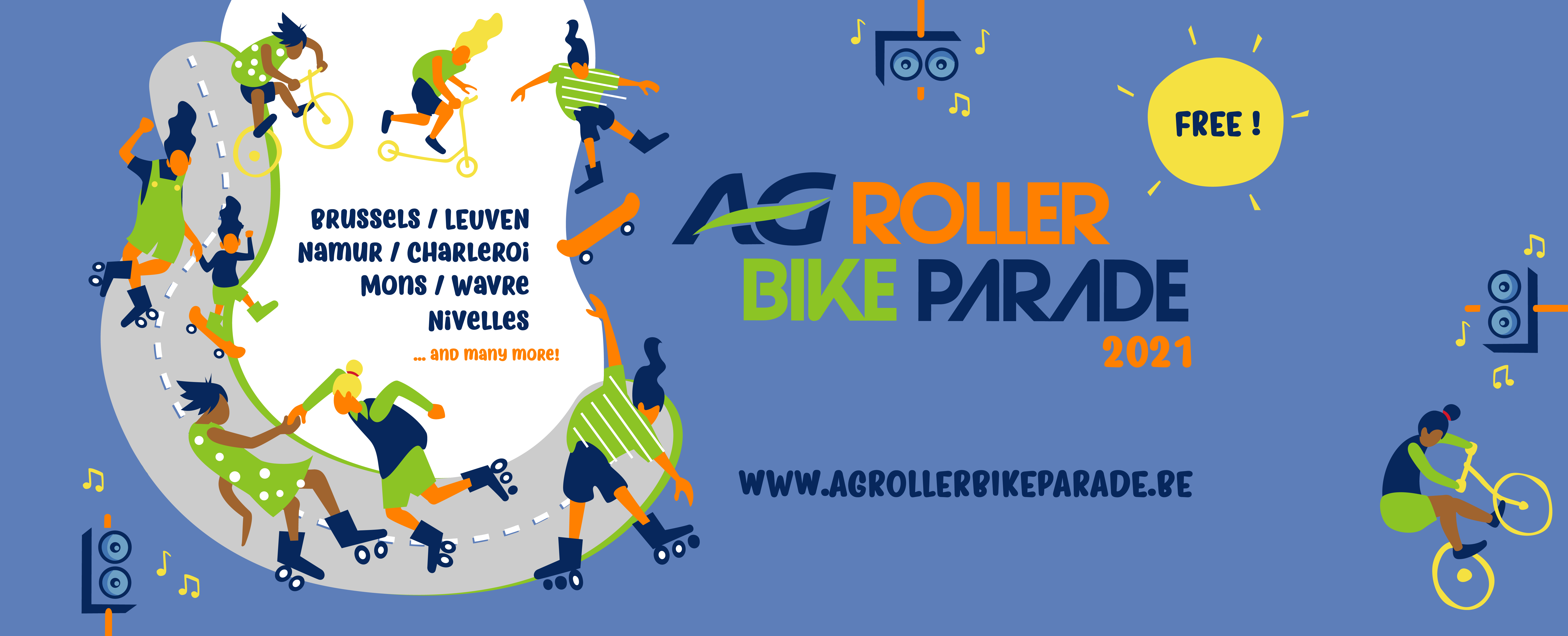 AG ROLLER BIKE PARADE
